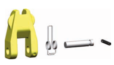 Safety Latch Kit for Weld-on Hooks HAS